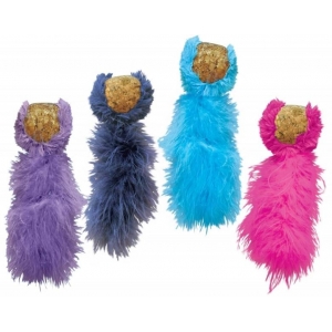 Cork Ball, Kurk, kattenkruid en veertjes. Cork Ball, Kurk, kattenkruid en veertjes.