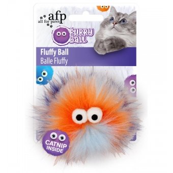 Furry Fluffer Ball Orange