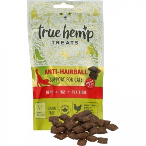 True Hemp Cat Anti Hairball - kattensnoepjes True Hemp Cat Anti Hairball - kattensnoepjes