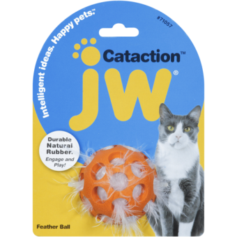 JW Cataction feather ball